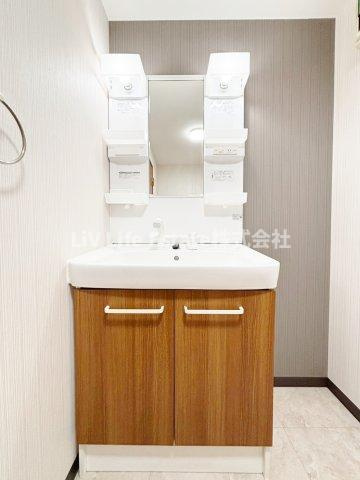 サニープレスキャッスルBの洗面所