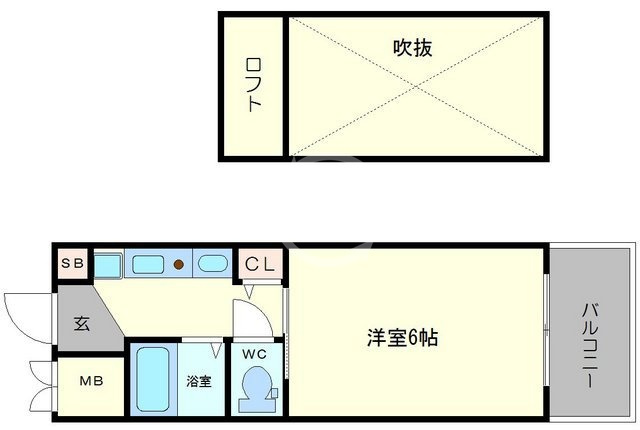 エステムコート大阪・中之島南の間取り|エステムコート大阪・中之島南　