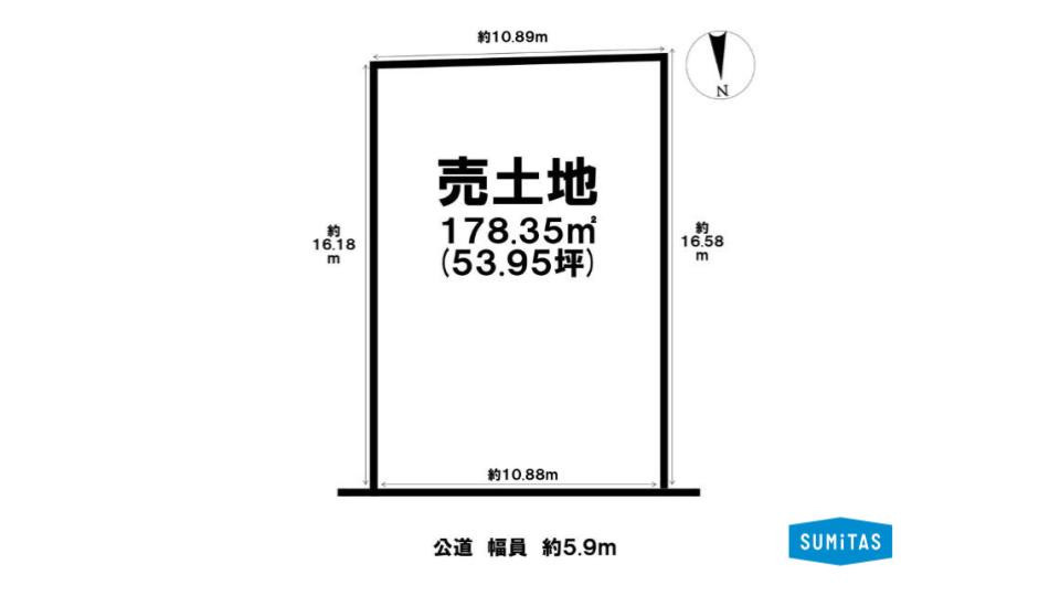 熊本市中央区上水前寺１丁目の売地