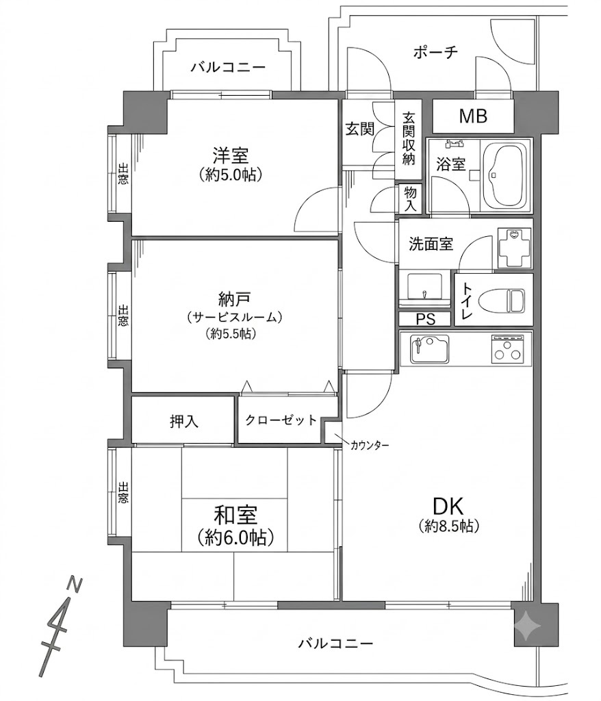 エクセルコート東浦和参番館
