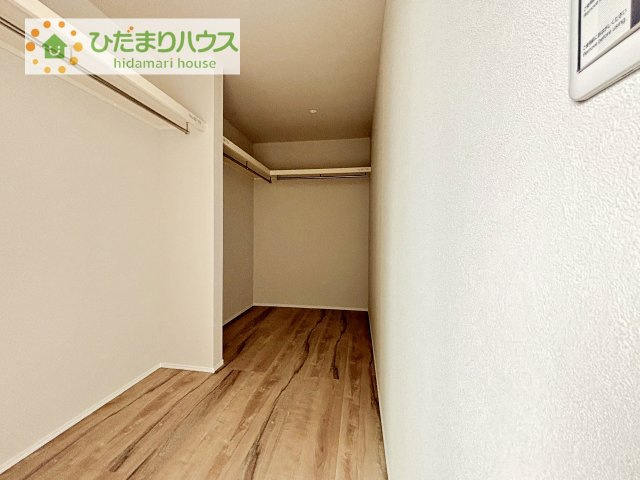 【収納】 | 筑西市二木成　新築戸建　1号棟 | 新婚さんにおすすめ！奥様に喜ばれる収納たっぷりのウォークインクローゼット付きです☆