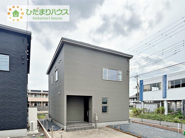 【外観】 | 筑西市二木成　新築戸建　1号棟 | スタイリッシュな外観です(^^)/