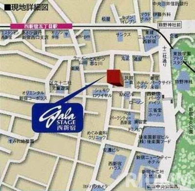 【地図】 | ガラ・ステージ西新宿
