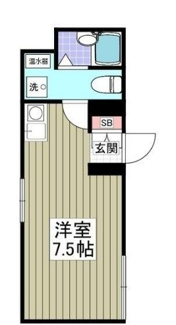 【間取り】 | ＣＯＣＯＦＬＡＴ　ＴＡＢＡＴＡⅠ | 間取りです。