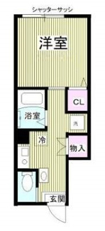 【間取り】 | チェスナッツ蒲田 | 間取りです。