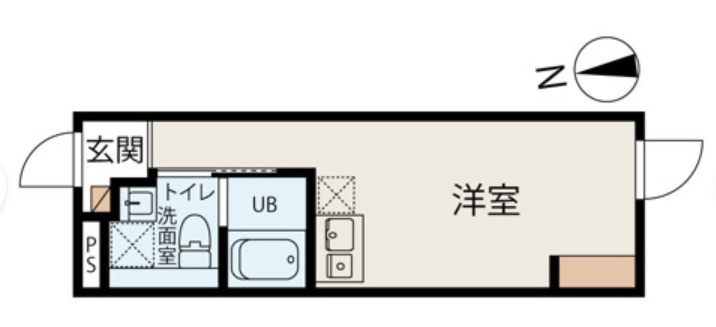 練馬区豊玉北５丁目の賃貸マンションの間取り