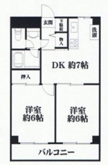 【間取り】 | グリーンヒルズ王子本町 | 間取りです。