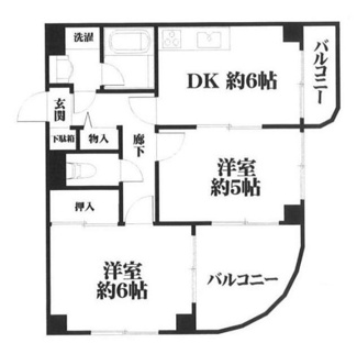 【間取り】 | グリーンヒルズ王子本町 | 間取りです。