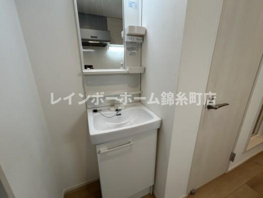 MQuarto葛飾四ツ木の独立洗面台|※建築中のため同施工参考写真となります。