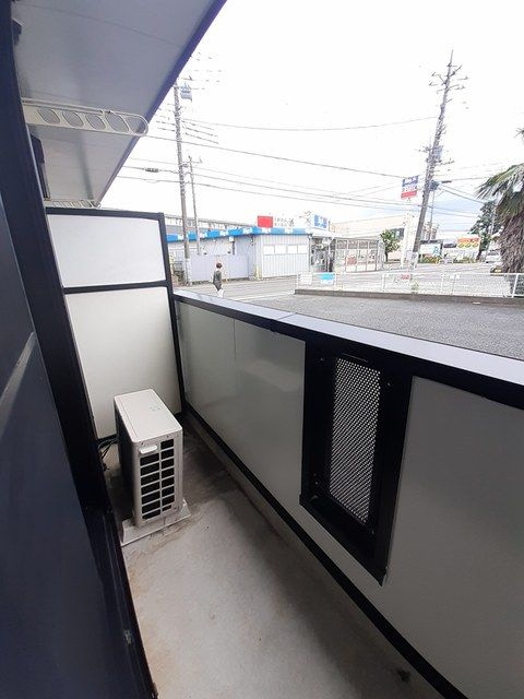レーク　ウッドのバルコニー