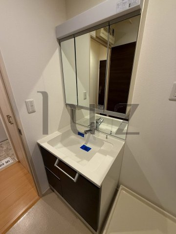 グラスパークの洗面所