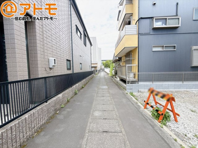 【前面道路含む現地写真】 | 駿河区中村町1期　新築戸建　全1棟