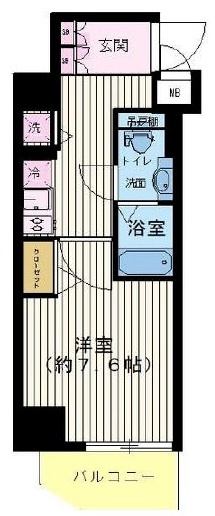 セジョリ江戸川橋の間取り|間取りです。