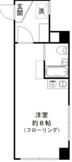 【間取り】 | リバーサイド永代 | 間取りです。