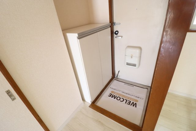 ファーストグリーン　Bの玄関|毎日通る玄関はこちらです