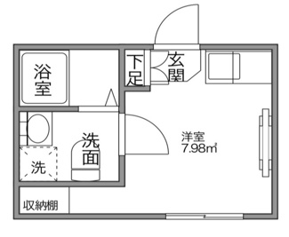 【間取り】 | EXCREA　Ⅰ | 間取りです。
