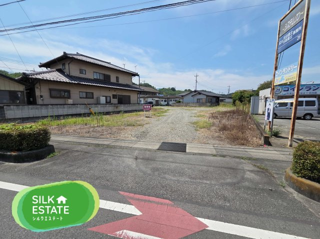 富岡市内匠　売地の外観