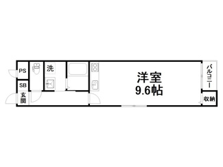 【間取り】 | ラパン四条大宮