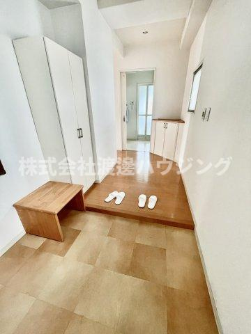 ロハス江坂の玄関