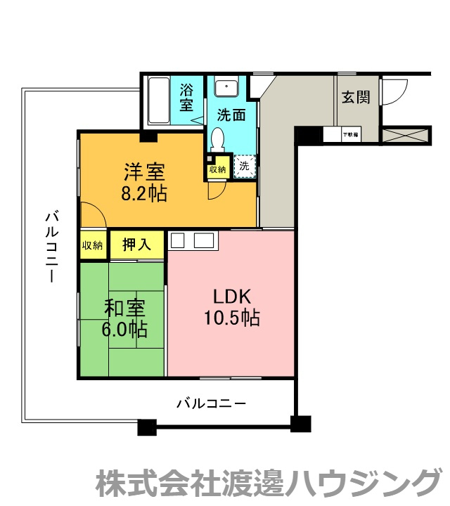 ロハス江坂の間取り