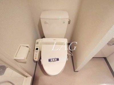 【トイレ】 | パレステュディオ飯田橋 | トイレです。