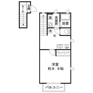 【間取り】 | ウィスタリア | 間取りです。