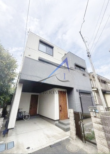 世田谷区祖師谷２丁目　デザイン住宅の外観|外観です。