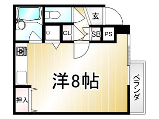 トラスティ21の間取り