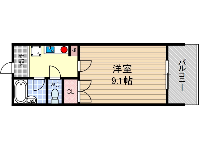 【間取り】 | 穂積マンション