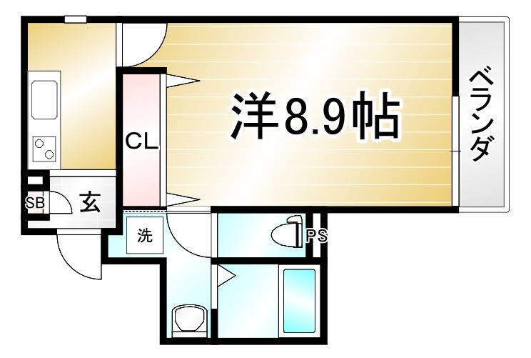 Coco Maisonの間取り|【代表的な間取です】