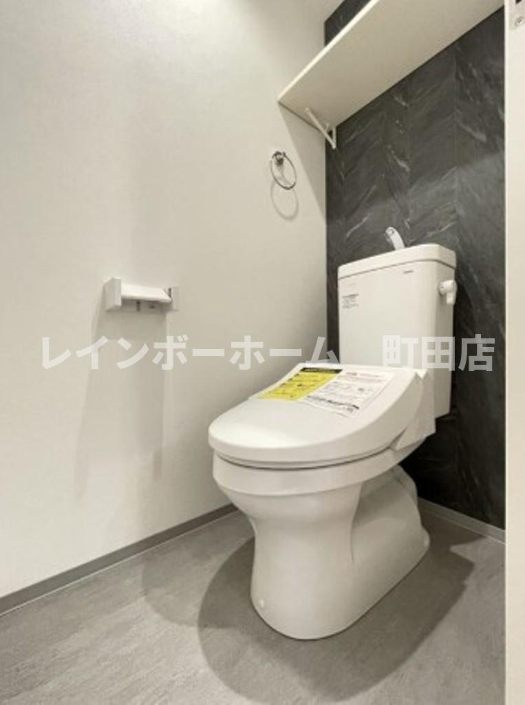 robot home 大和市中央※初期費用分割あと払いサービス利用可能物件のトイレ