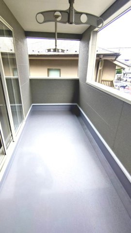 新築戸建のバルコニー