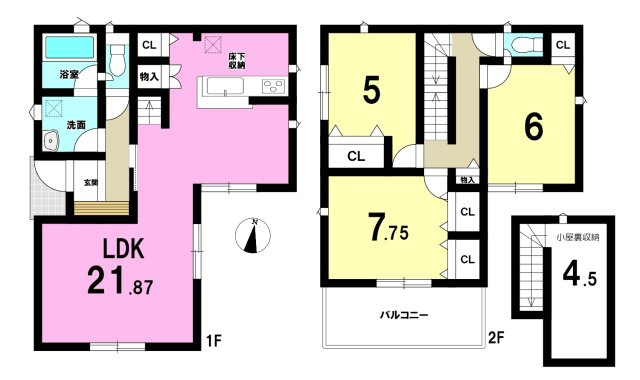 新築戸建の間取り