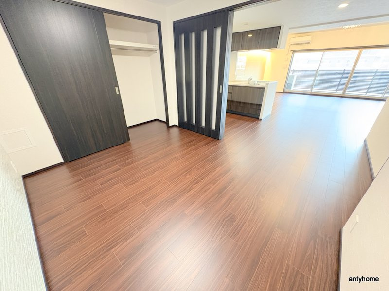 プレジオ北浜　仲介手数料無料の寝室