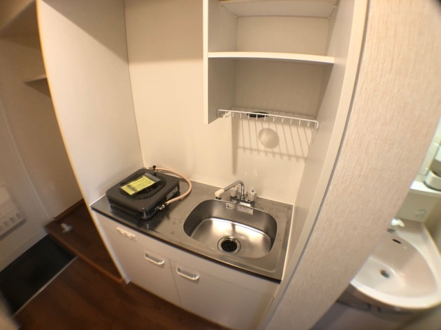 壁付けキッチンでスペースを有効活用できます！