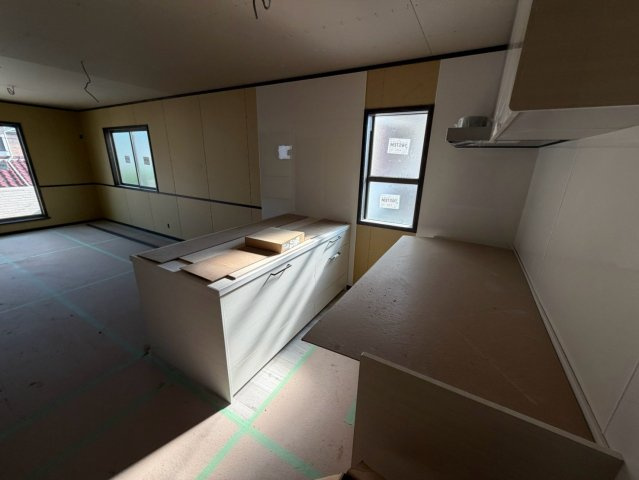 越谷市恩間新築戸建てのキッチン