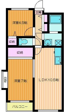 ソシアル末広の間取り
