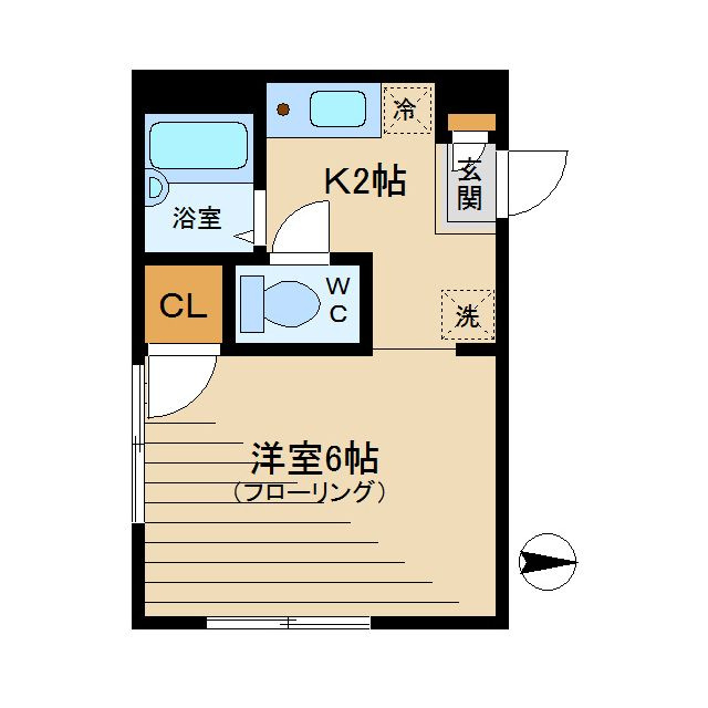 メゾン坂上の間取り