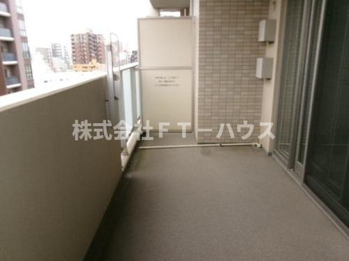ライオンズ市川国府台レジデンスのバルコニー|バルコニー：バルコニー     （2026年6月撮影）