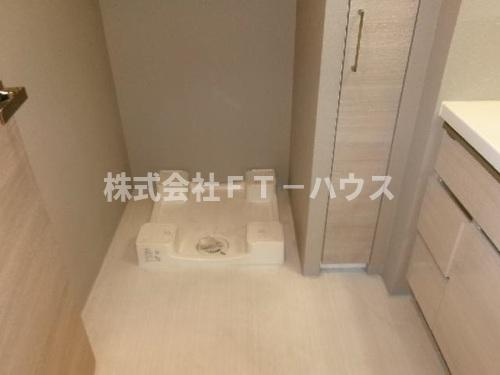 ライオンズ市川国府台レジデンスのその他|その他：室内洗濯機置き場     （2026年6月撮影）