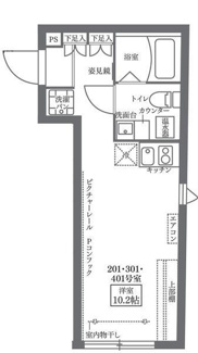【間取り】 | ＣＯＣＯＣＵＢＥ北千住