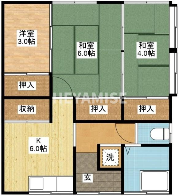 シティレジデンス南の間取り