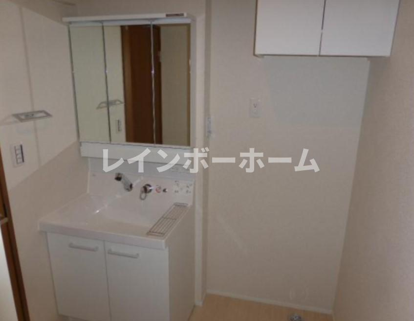 西大宮ガーデンヒルズⅡの独立洗面台