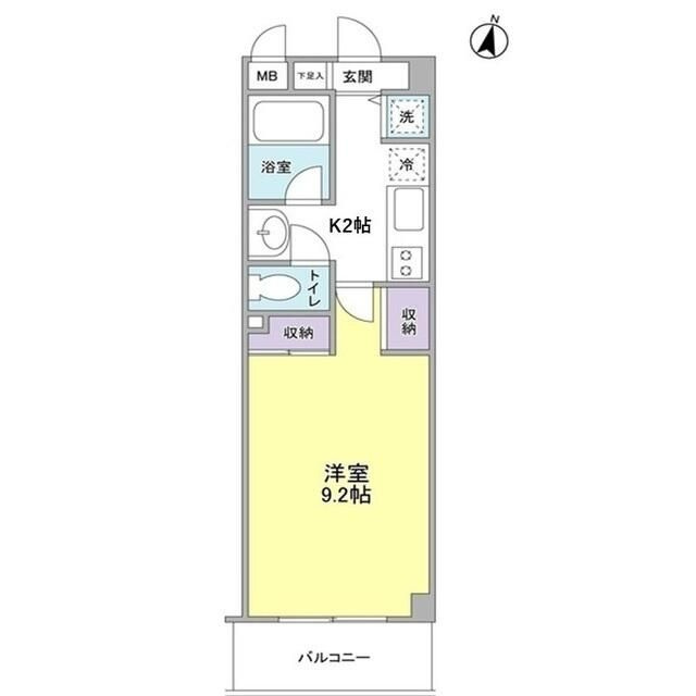 ビタ　フェリーチェの間取り