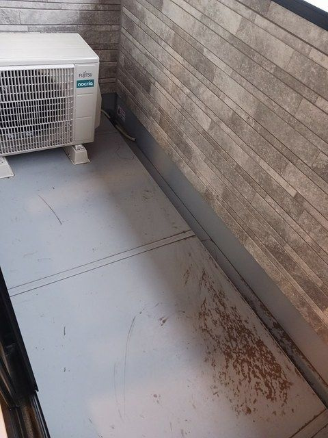 フェリーチェＢのバルコニー