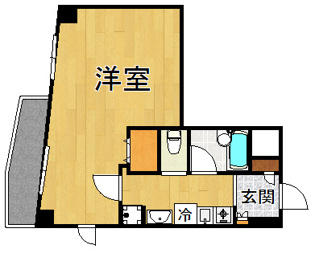 サテライトビル１の間取り