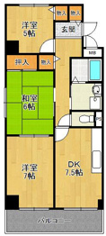 シェルコート南甲子園の間取り