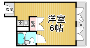 カルム甲子園の間取り