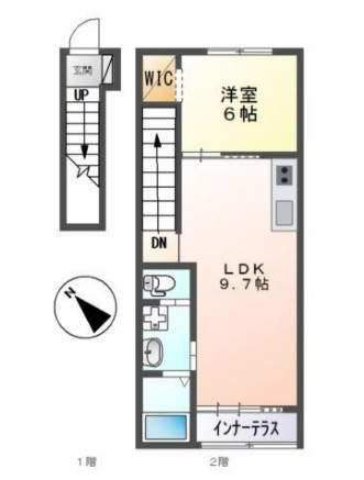 川崎市多摩区菅２丁目のアパートの間取り