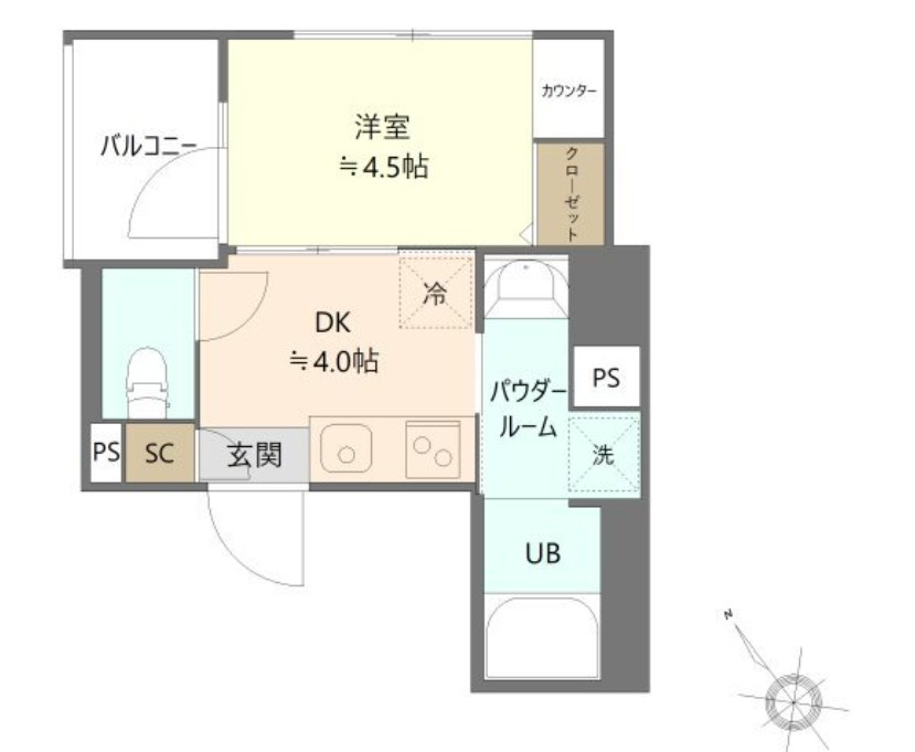 SKTの間取り